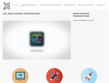 Tablet Screenshot of joomla-formation.com